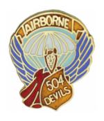504th Airborne Infantry Regiment Pin