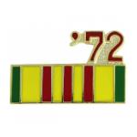 Vietnam Service Ribbon with 72 Pin