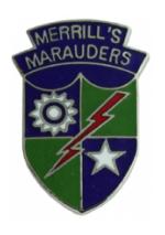 Merrills Marauders Task Force Pin