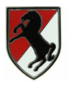 11th Armored Cavalry Regiment Pin