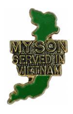 Vietnam My Son Served Pin