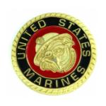 US Marine Bulldog Pin