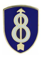 8th Division Pin