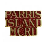 Parris Island MCRD Script Pin
