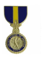 Navy Distinguished Service Medal (Hat Pin)