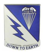 507th Airborne Infantry Pin