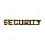 SECURITY Pin (Gold)