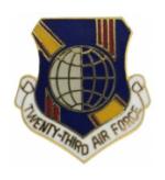 Twenty Third Air Force Pin