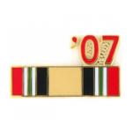Iraqi Service Ribbon with 07' Pin