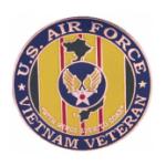Vietnam Veteran  U.S. Air Force Pin