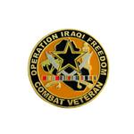 Army Operation Iraqi Freedom Combat Veteran Challenge Coin