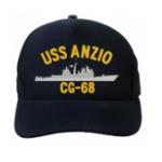 USS Anzio CG-68 Cap (Dark Navy) (Direct Embroidered)