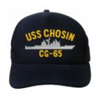 USS Chosin CG-65 Cap (Dark Navy) (Direct Embroidered)