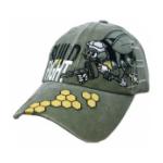 Navy Seabees We Build We Fight Cap (OD Green)
