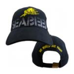 US Navy Seabees Faded Text Cap (Dark Navy)