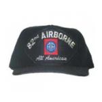 82nd Airborne Division Cap (Black)
