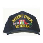 Operation Desert Storm  Veteran Cap with 4 Ribbons