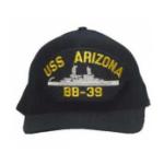 USS Arizona BB-39 Cap (Dark Navy)