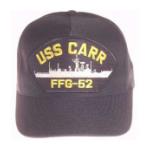 USS Carr FFG-52 Cap (Dark Navy) (Direct Embroidered)