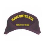 NAVCOMTELSTA - Puerto Rico Cap (Dark Navy) (Direct Embroidered)