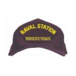 Naval Station - Roosevelt Roads Cap (Dark Navy) (Direct Embroidered)