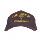 Naval Hospital - Roosevelt Roads with Logo (Dark Navy) (Direct Embroidered)