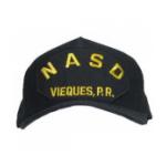 NASD - Vieques, P.R. Cap (Dark Navy) (Direct Embroidered)