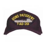 USNS Patuxent T-AO 201 Cap (Dark Navy) (Direct Embroidered)