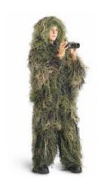 5 Piece Youth Ghillie Suit - Woodland