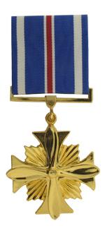 Distinguished Flying Cross Anodized Medal (Full Size)