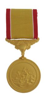 Gold Lifesaving Medal (Full Size)
