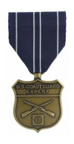 Coast Guard Expert Rifleman Medal (Full Size)