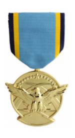 Aerial Achievement Anodized Medal (Full Size)