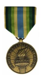 Armed Forces Service Medal (Full Size)