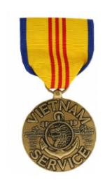 Merchant Marine Vietnam Service Medal (Full Size)