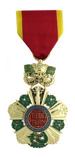 Vietnam National Order 5th. Class (Full Size Medal)