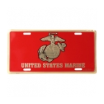 United States Marine License Plate