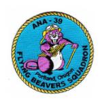 Flying Beavers Squad ANA-39 Patch