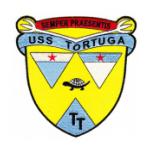 USS Tortuga LSD-26 Ship Patch