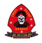 2nd Recon Battalion Patch