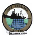 USS Takelma ATF-113 Ship Patch