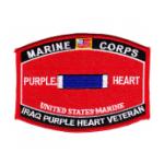 Marine Corps Purple Heart Iraq Veteran Patch