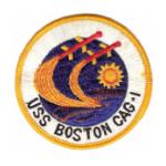 Navy Carrier Air Group USS Boston CAG-1 Patch