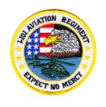 1st Battalion 101st Aviation Regiment Patch