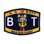 USN RATE BT Boiler Technician Master Chief Patch