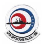 USS Spokane CLAA-120 Patch