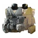Modular Style Tactical Vest w/ 8 Pouches