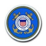 U.S. Coast Guard 1790 Bumper Sticker (Circular)