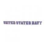 Navy Outside Window Decal