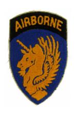 13th Airborne Division Patch